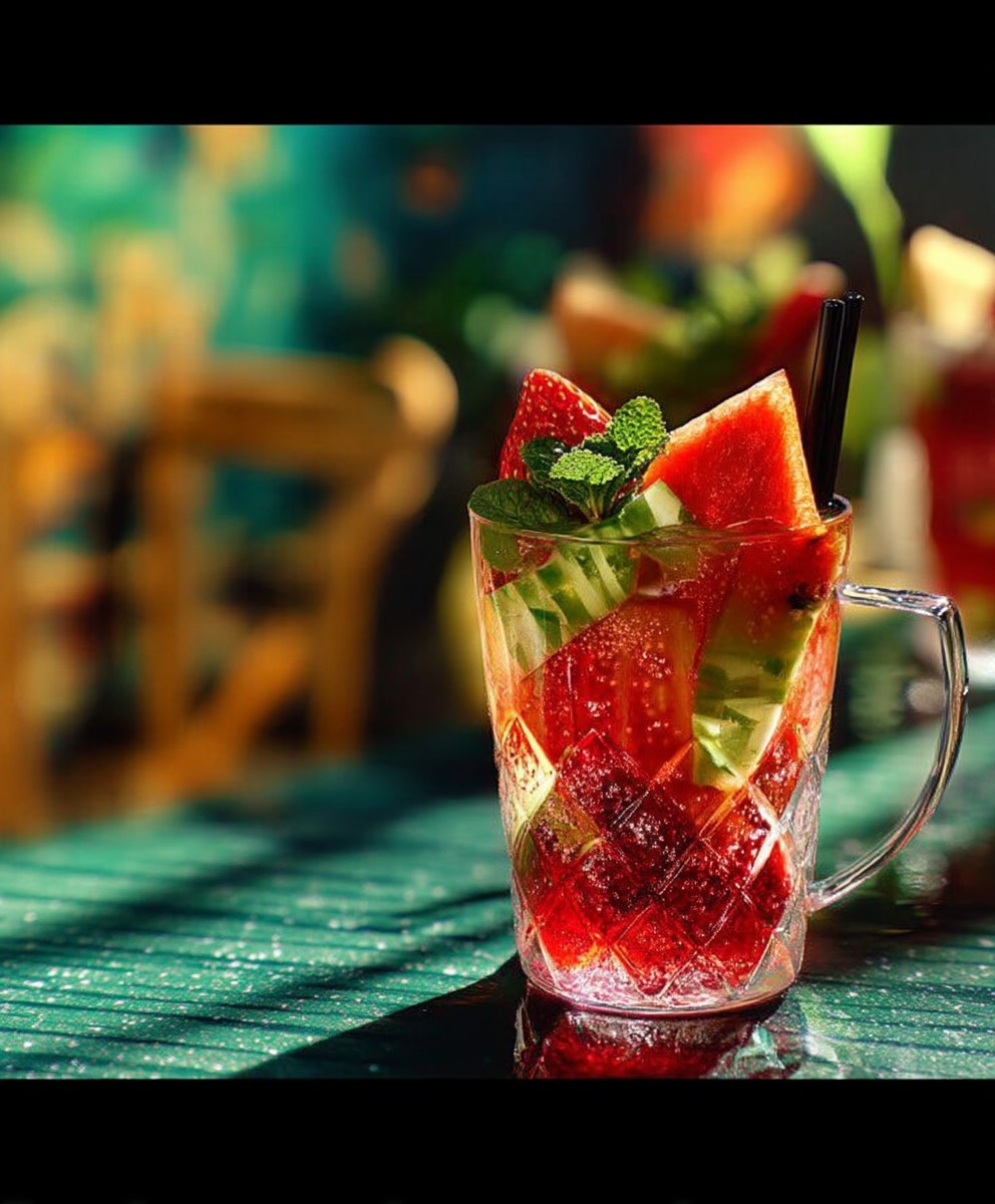 Sangria fruitée maison