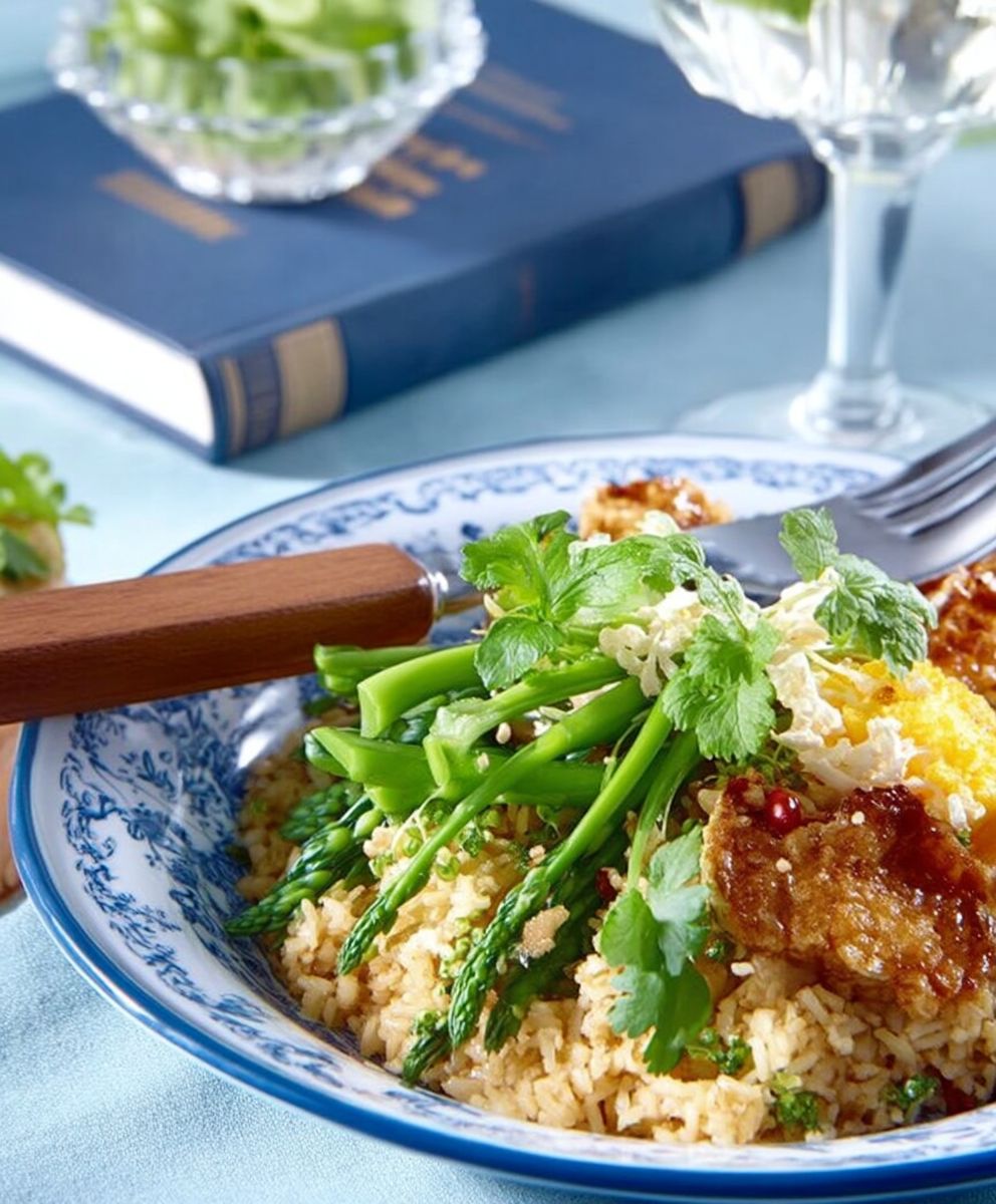Riz sauté aux légumes