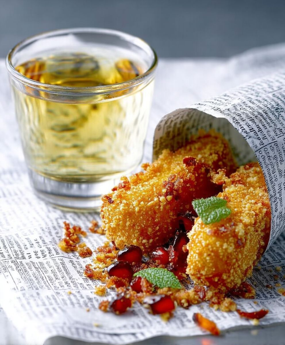 Courge panée marocaine
