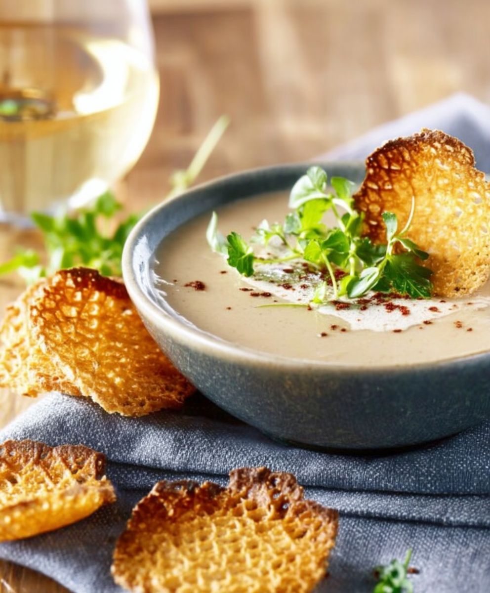 Velouté champignons facile
