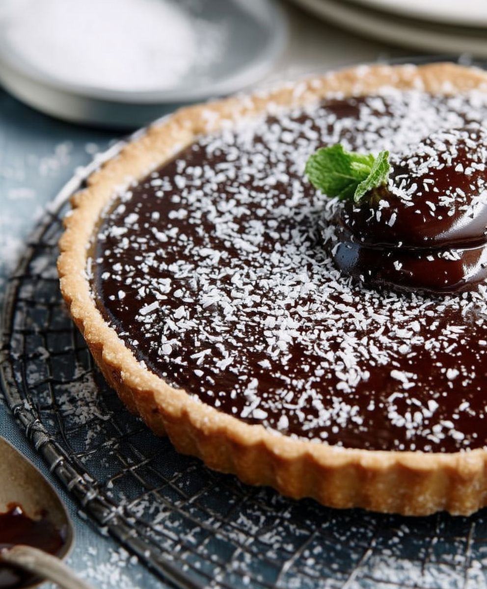 Tarte choco coco facile