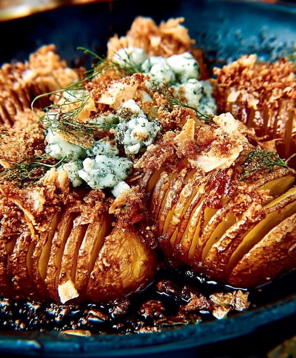 Pommes de terre hasselback