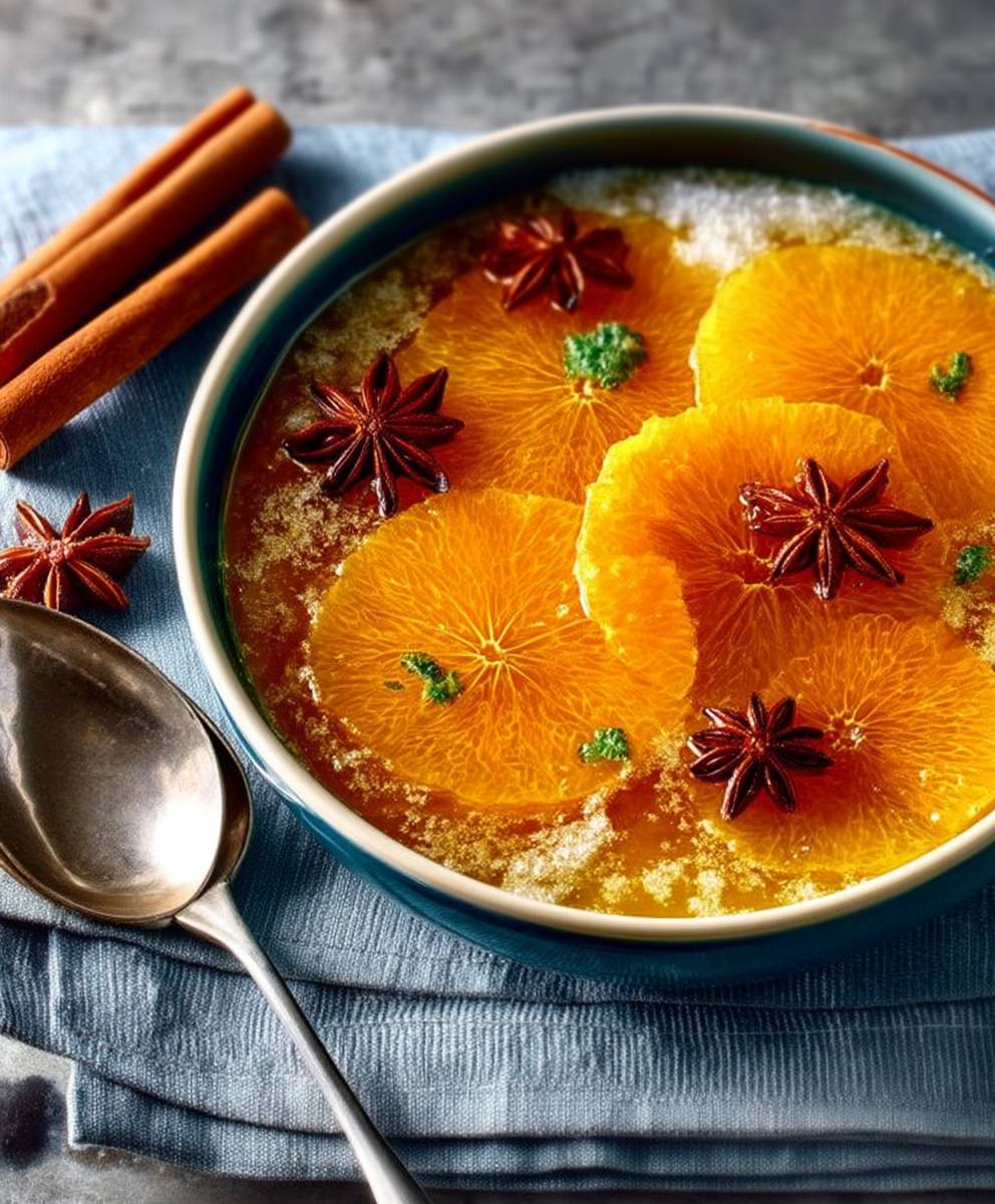 Soupe à l'orange