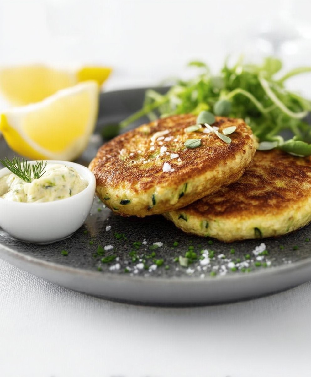 Galettes de courgettes grecques