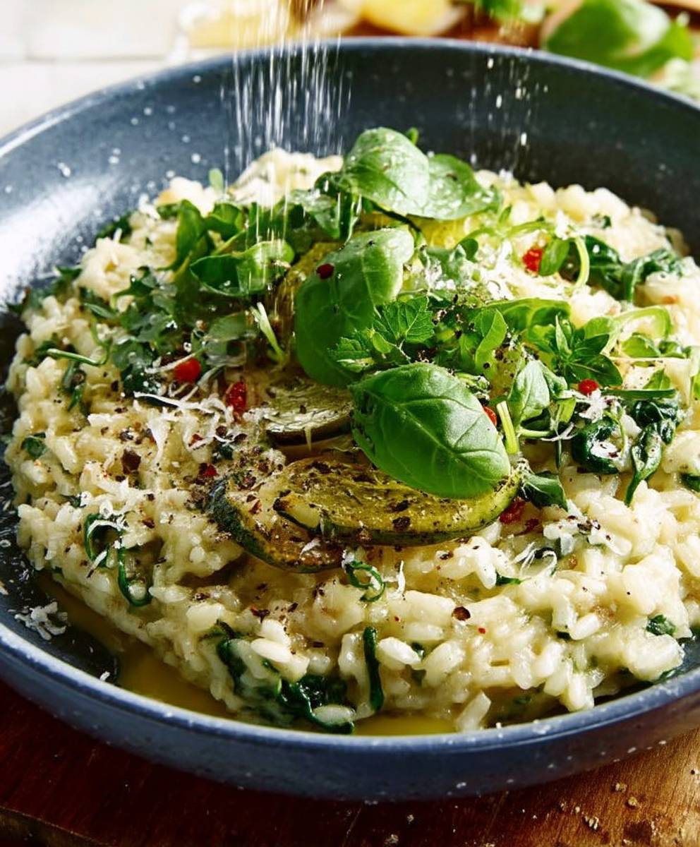 Risotto aux épinards facile