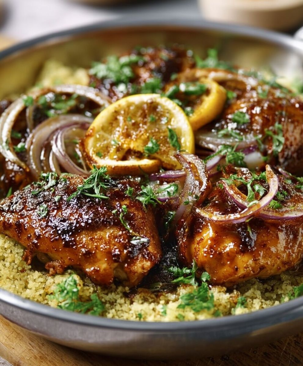 Poulet mariné facile