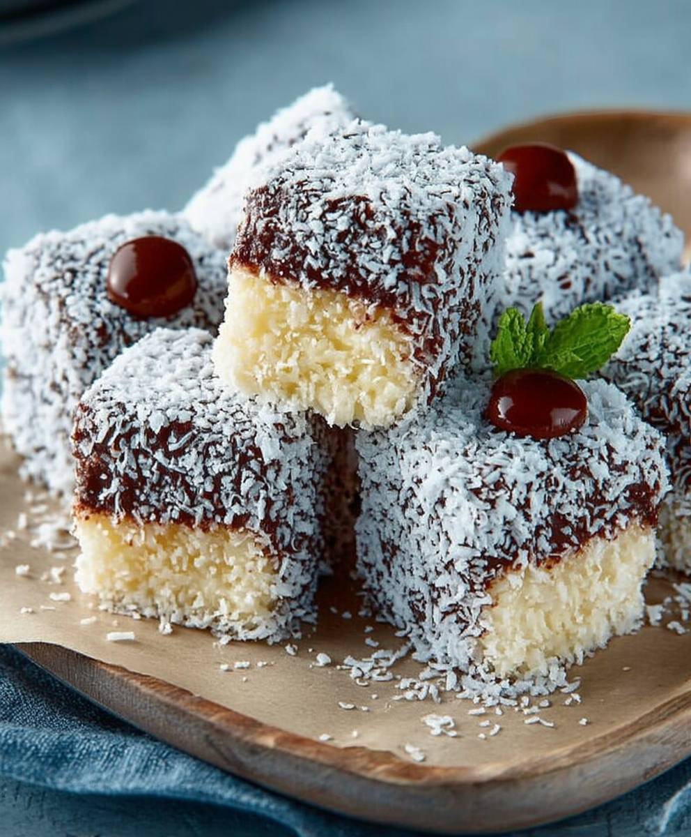 Lamingtons facile maison