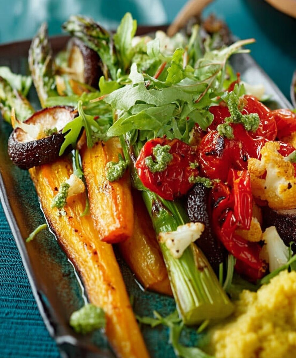 Légumes rôtis au four