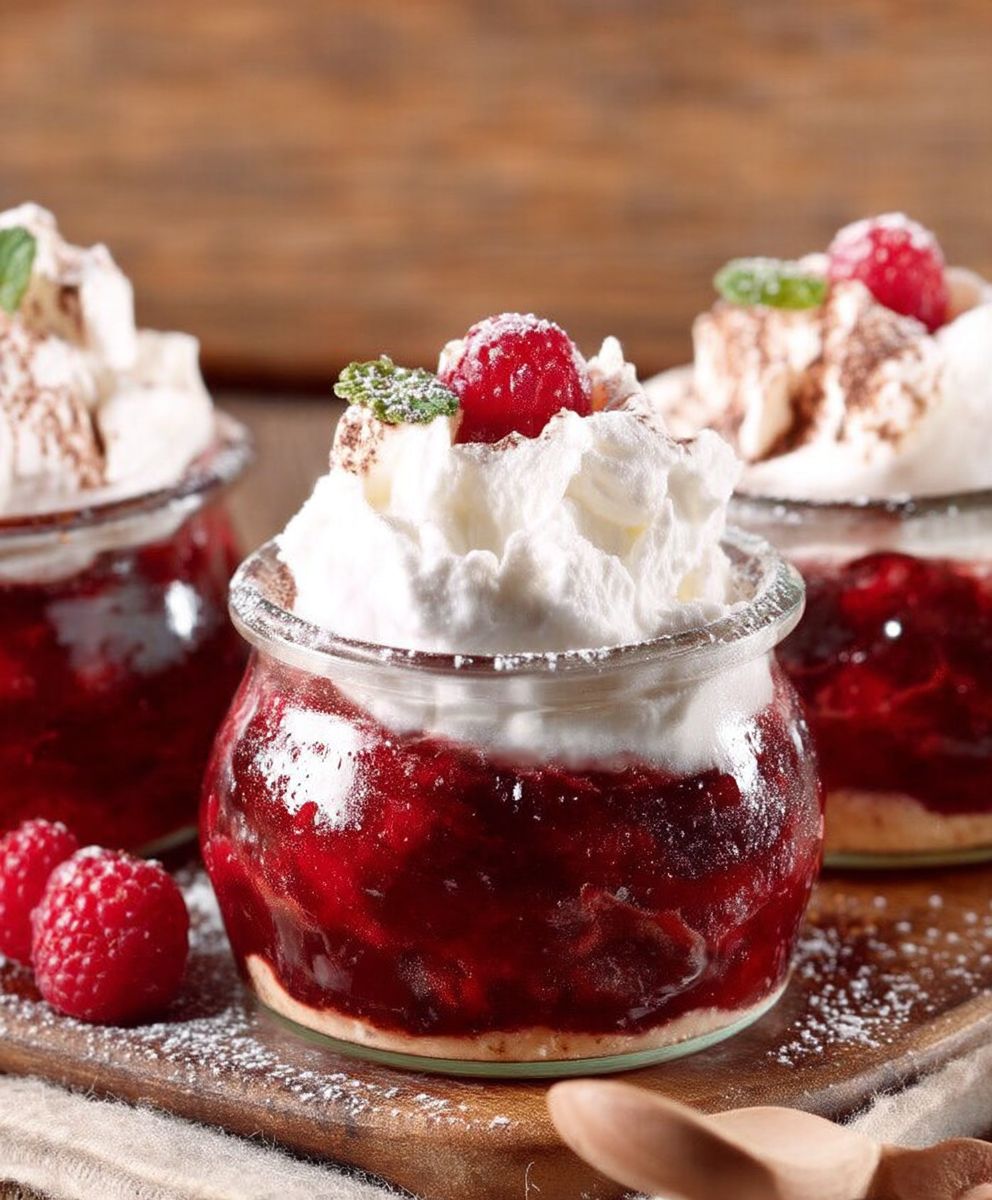 Coupe choco framboises