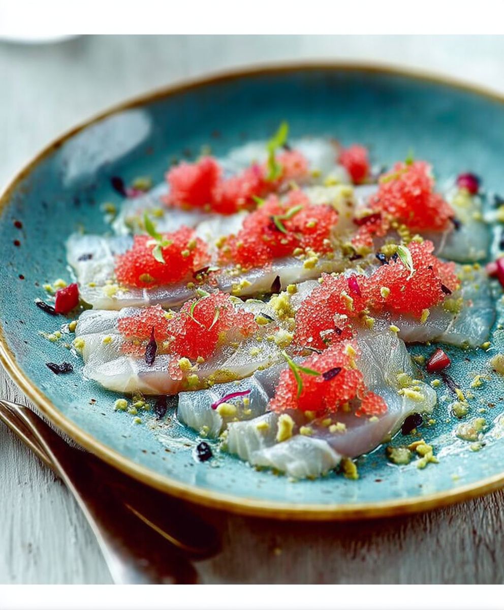 Sashimi bar fleur de sel sureau