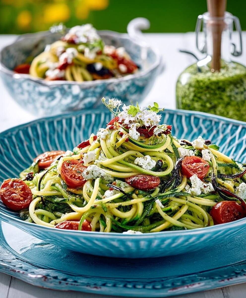 Spaghettis de courgettes