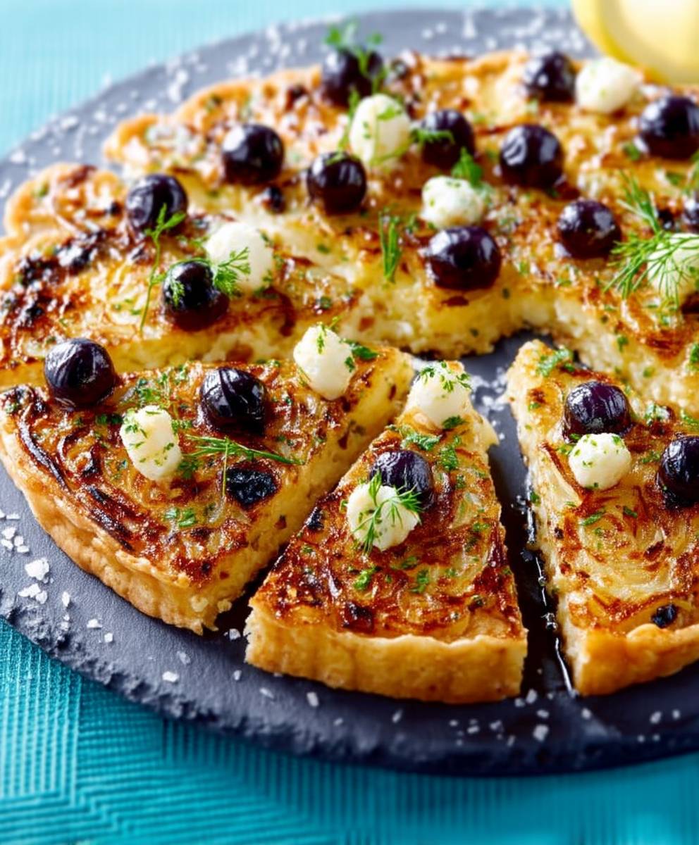 Tarte aux oignons facile