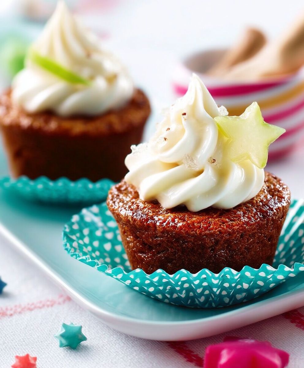 Cupcakes endives poires