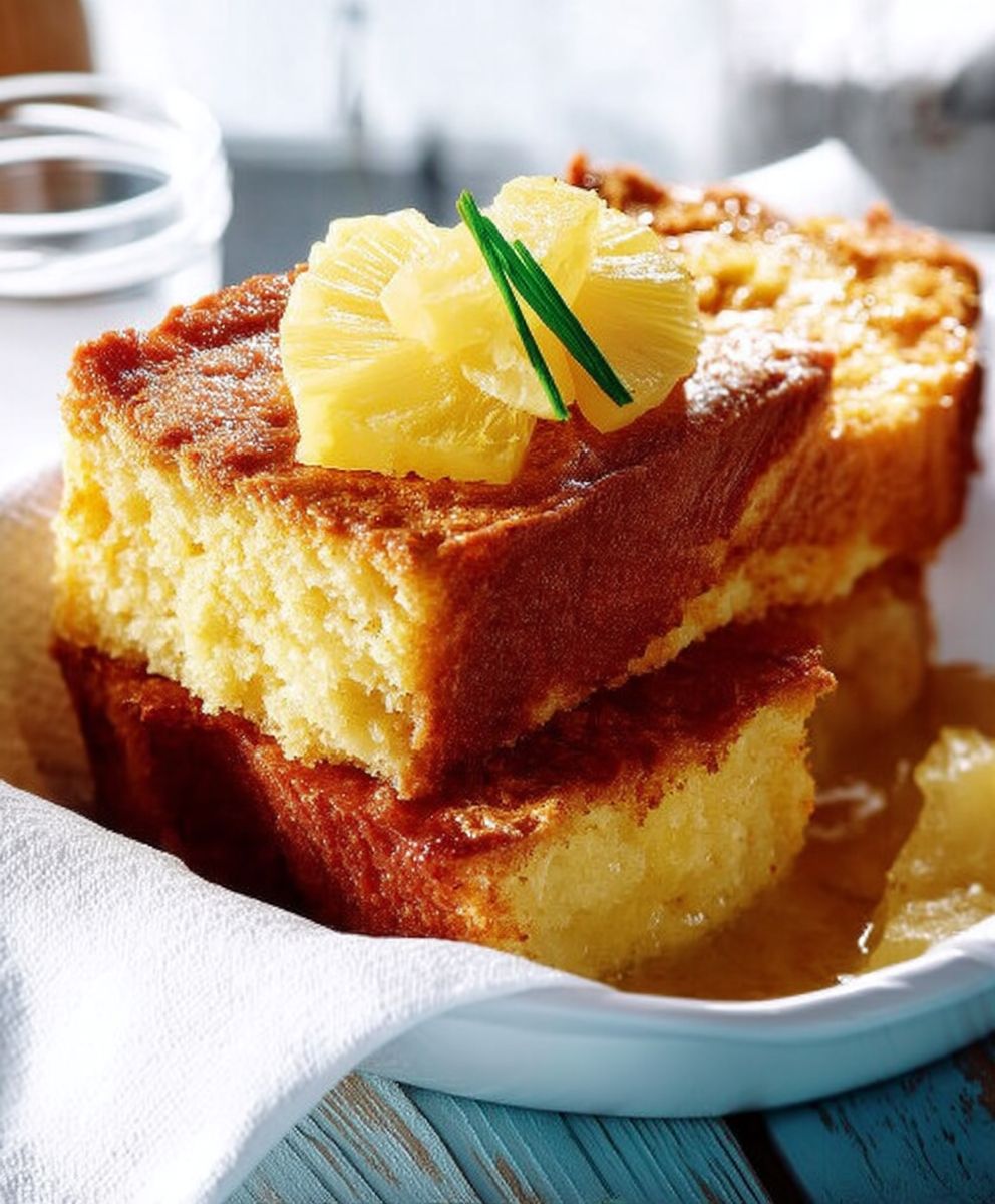 Gateau ananas rhum facile