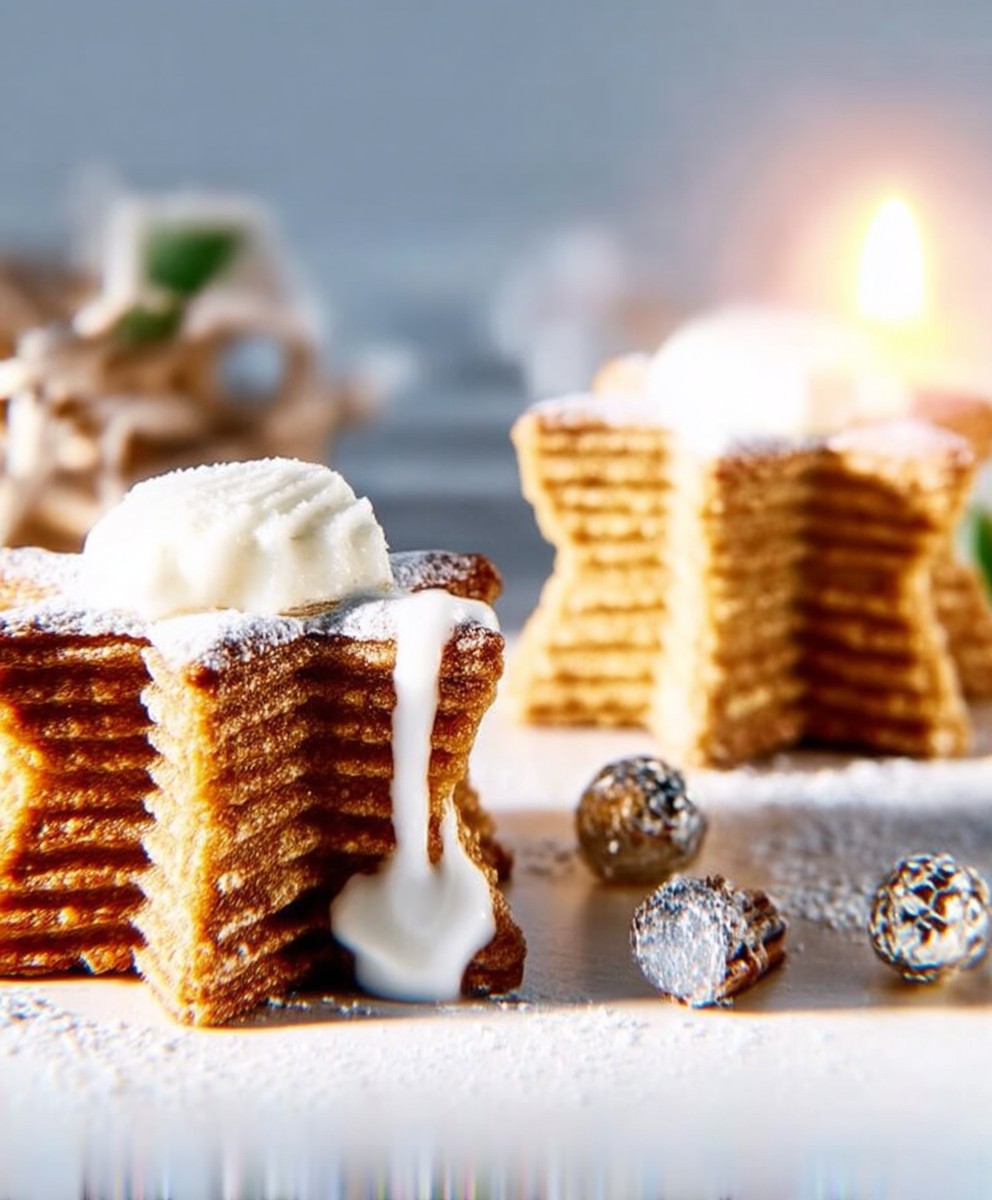 Gâteaux étoilés épices
