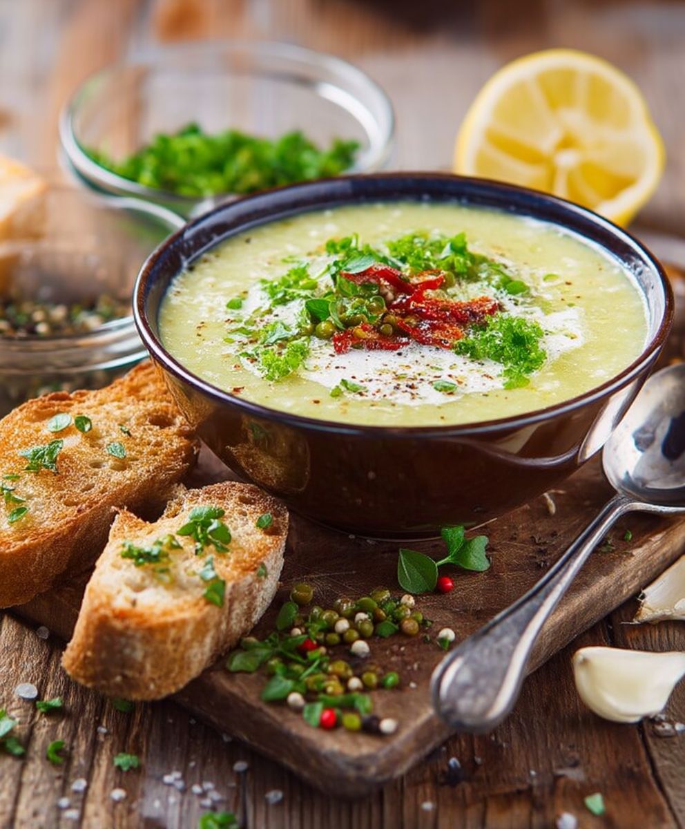 Soupe de pois cassés