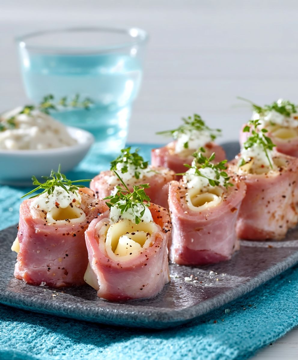 Maki coquillettes jambon