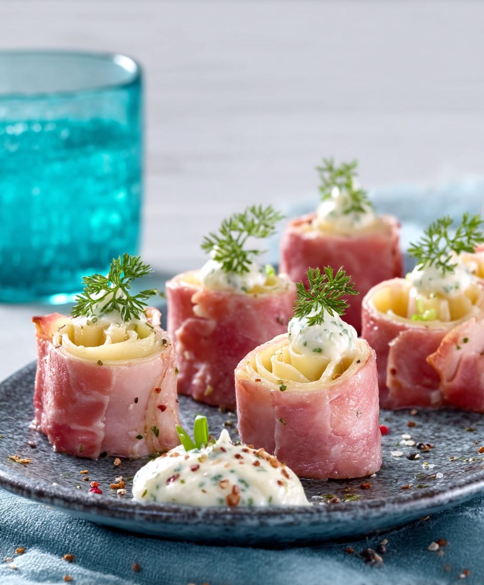 Maki coquillettes jambon