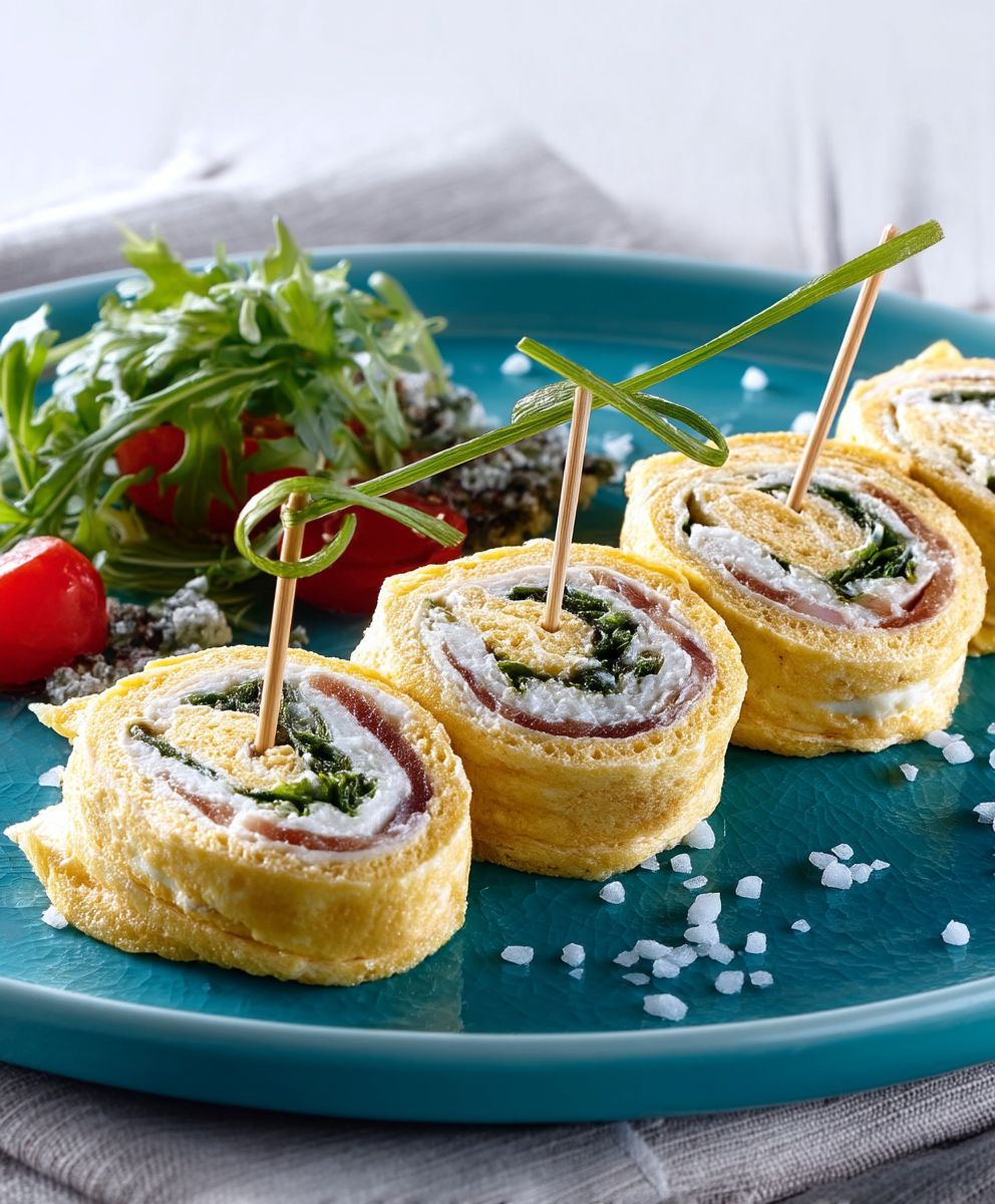 Omelette roulée facile
