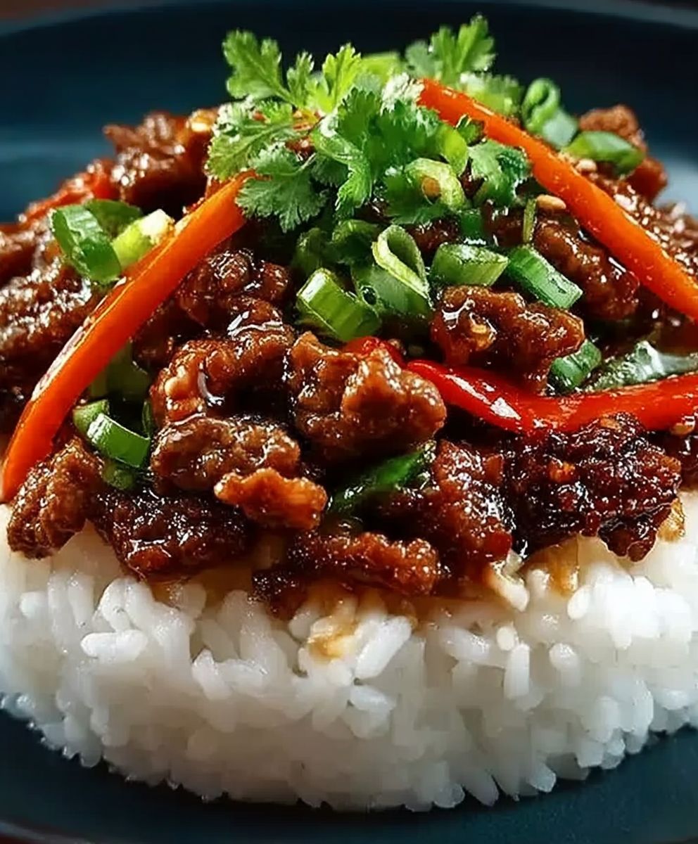 Boeuf croustillant au chili