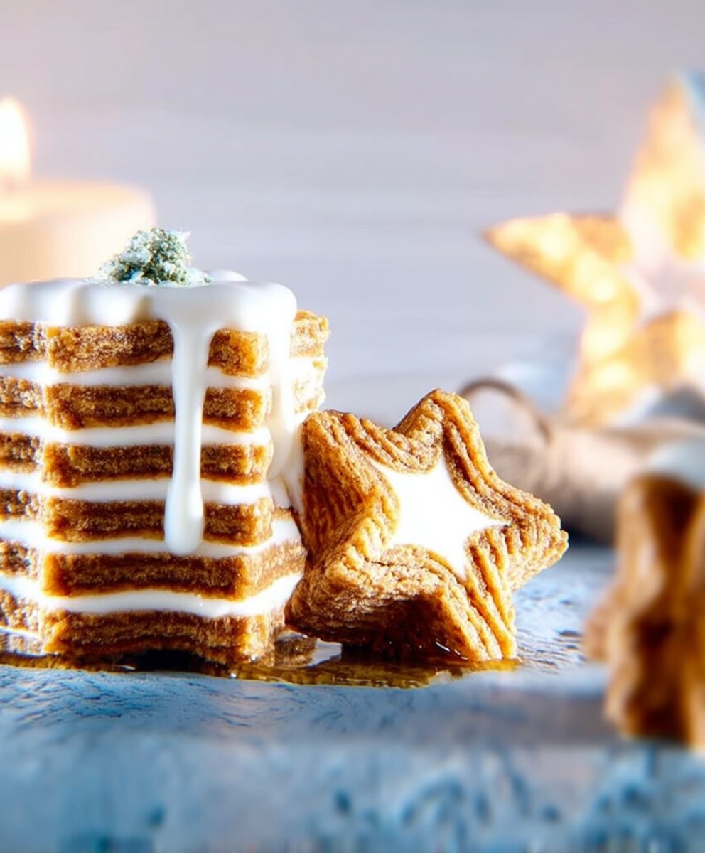 Gâteaux étoilés épices