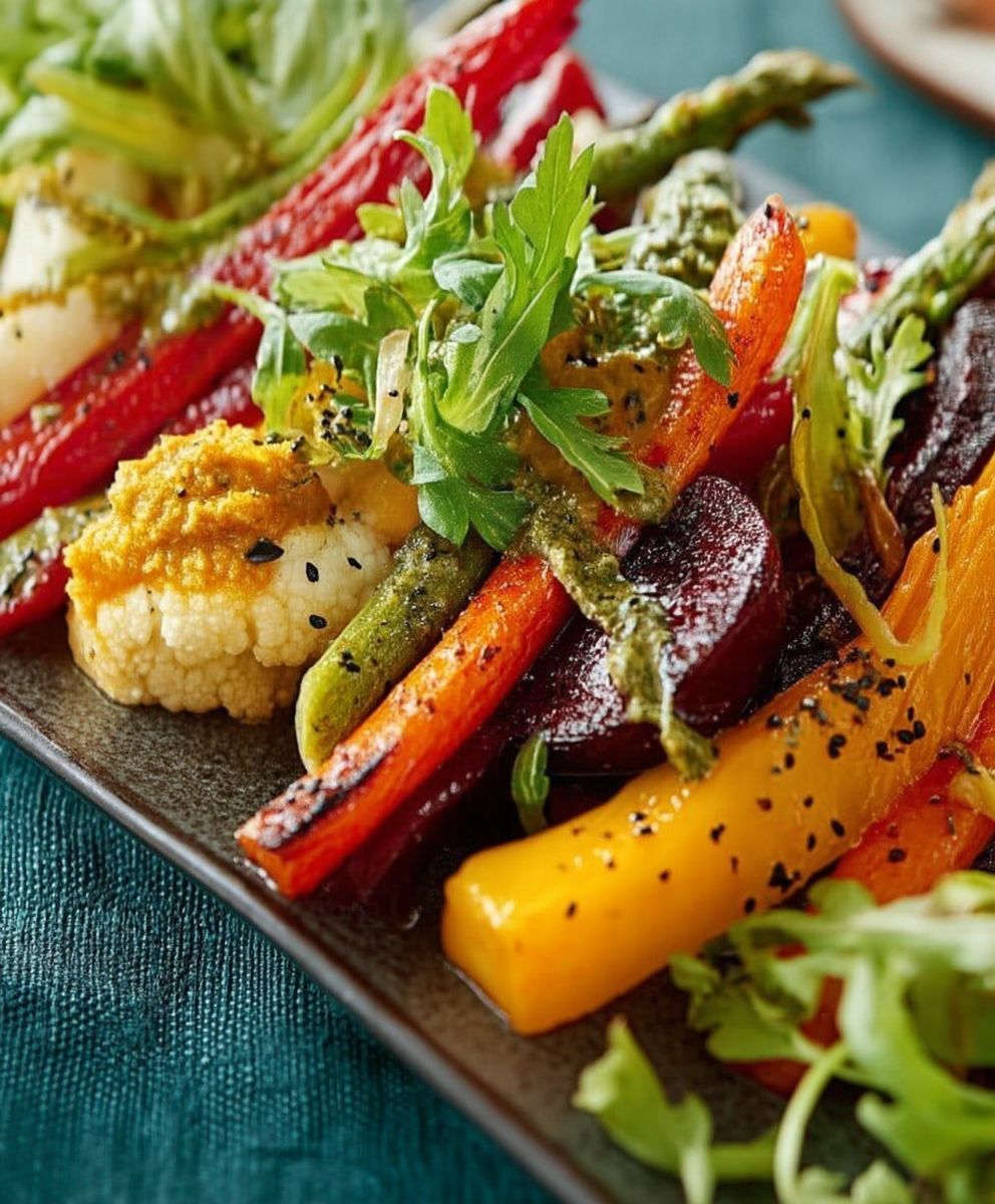 Légumes rôtis au four