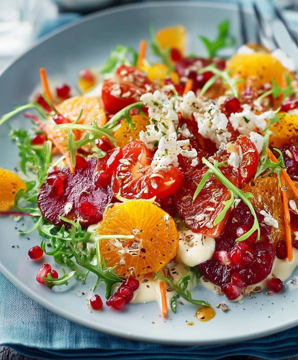 Salade vitaminée bienfaits