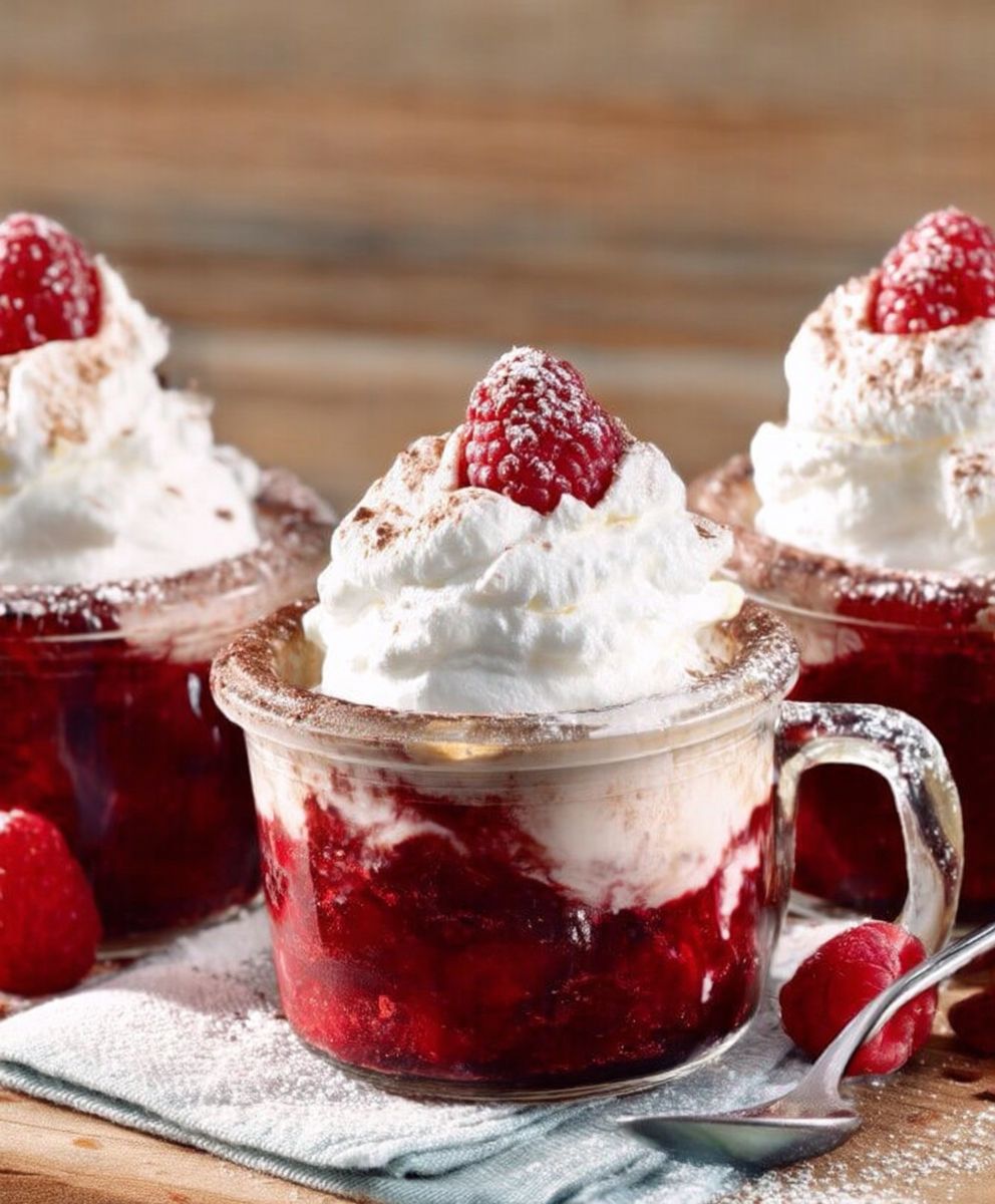 Coupe choco framboises