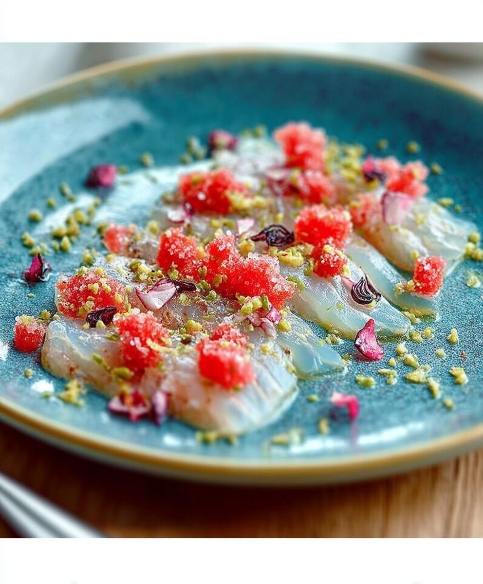 Sashimi bar fleur de sel sureau