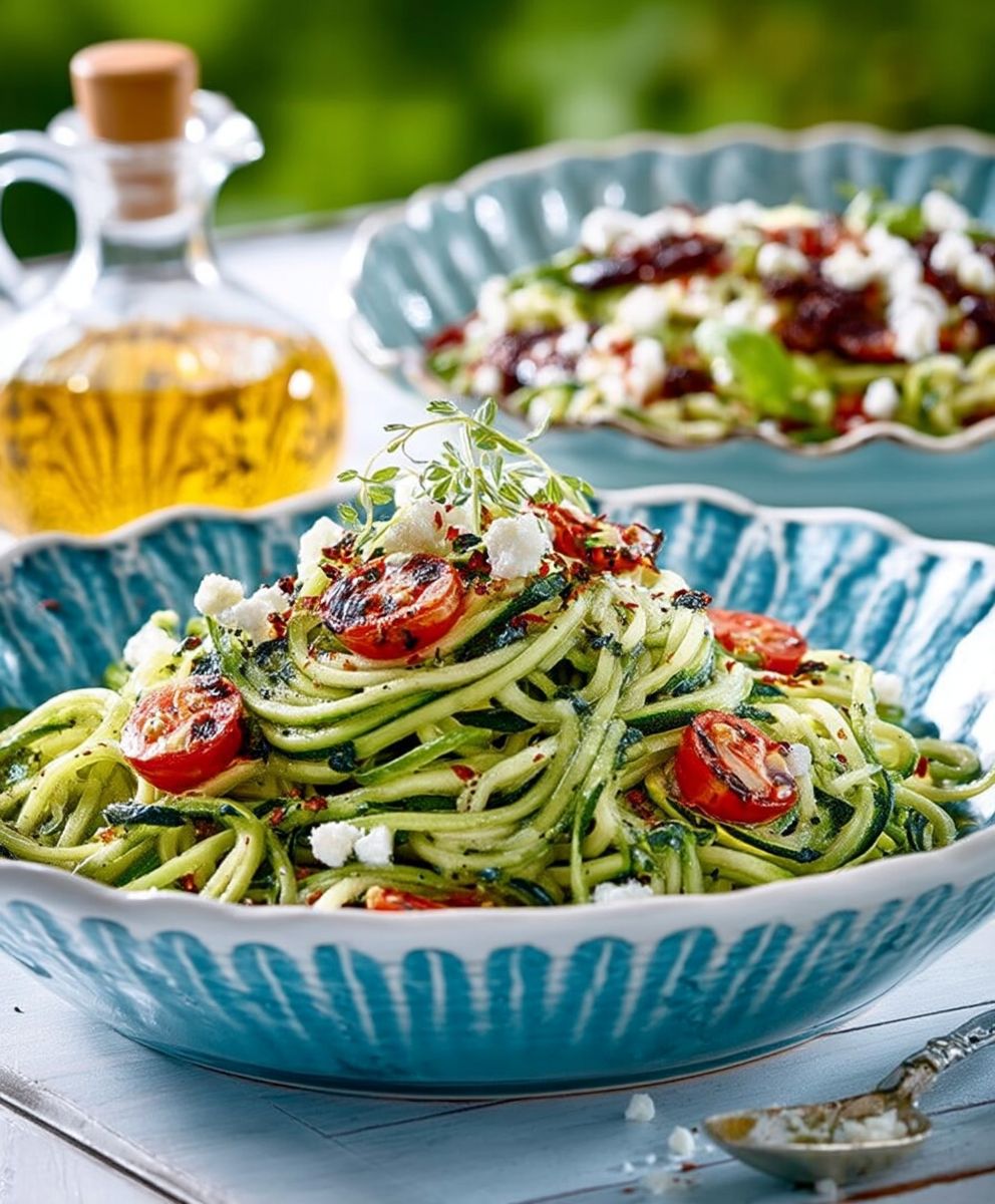 Spaghettis de courgettes