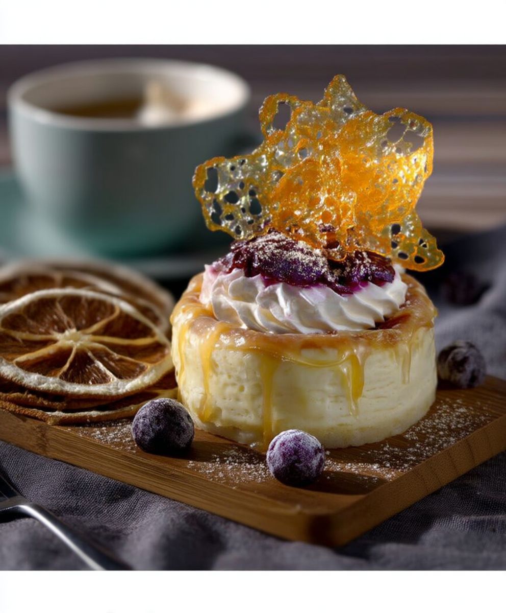 Clafoutis cerises griottes chocolat blanc