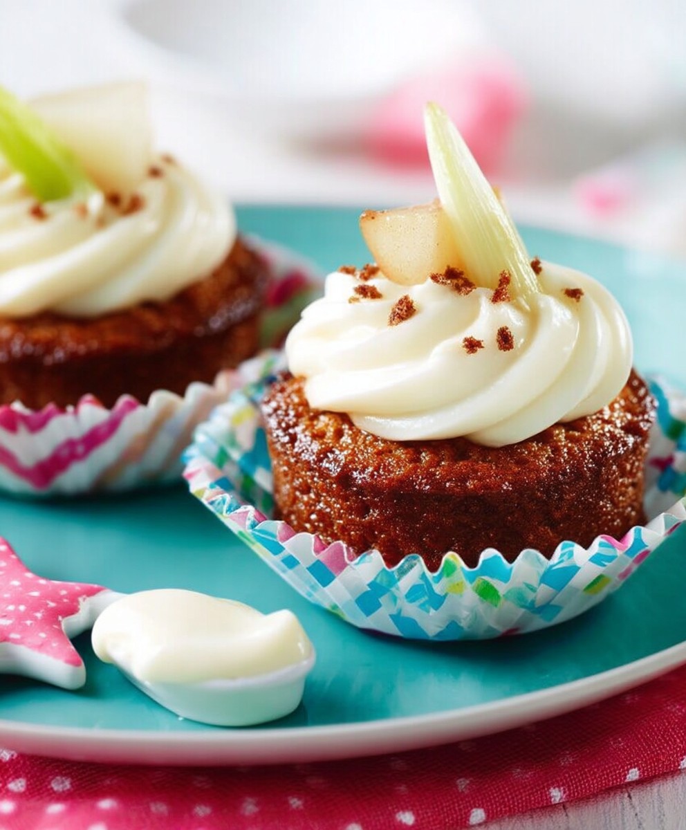 Cupcakes endives poires