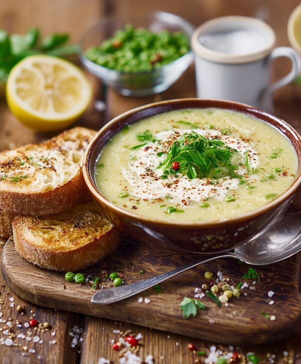 Soupe de pois cassés