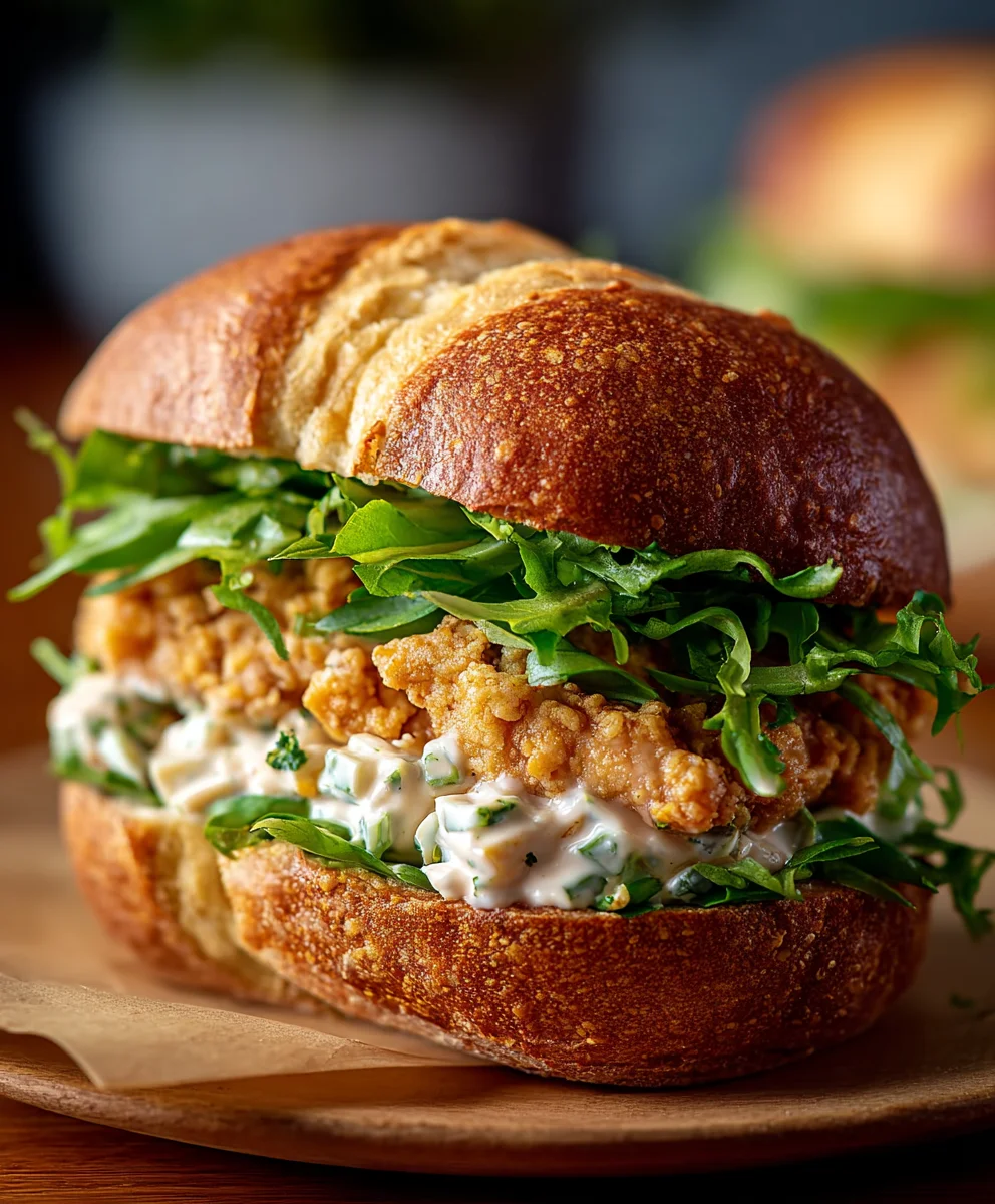 Recette : Sandwich Poulet Croustillant, Mayo Ail Irrésistible