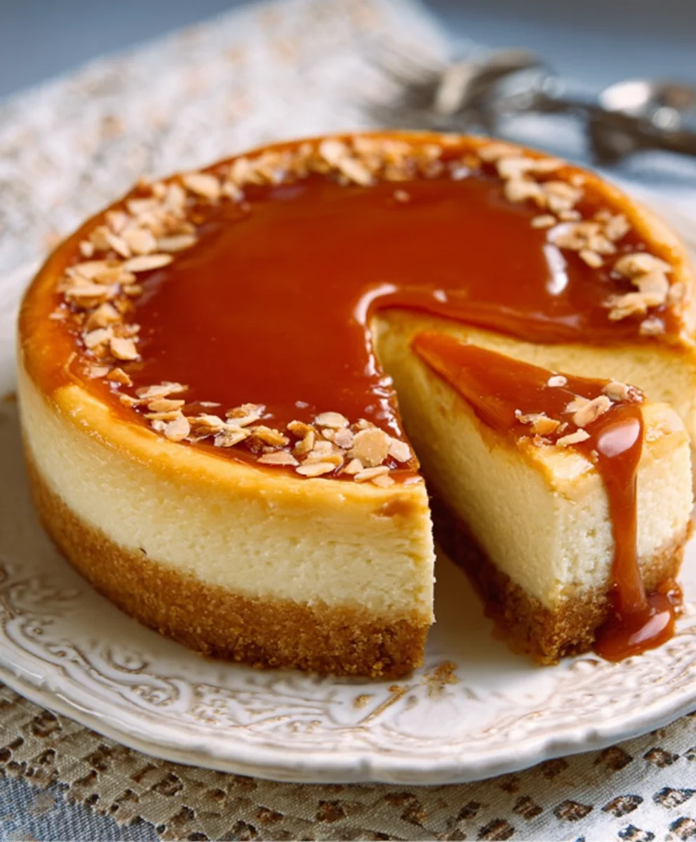 Cheesecake Amande Caramel : Le Délice Crémeux Croquant