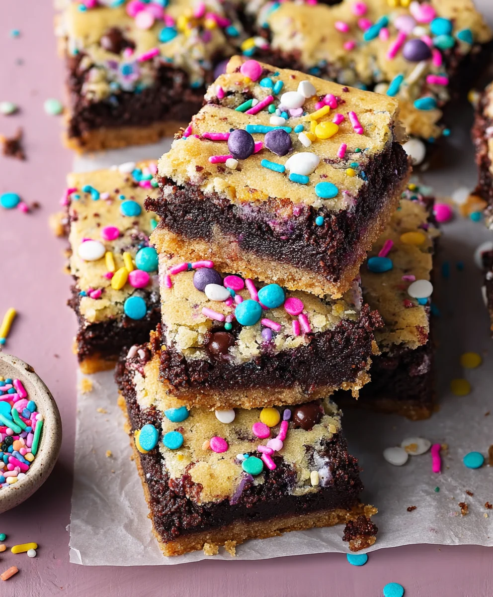 Brookies Paillettes Anniversaire : Fêtez et régalez-vous !