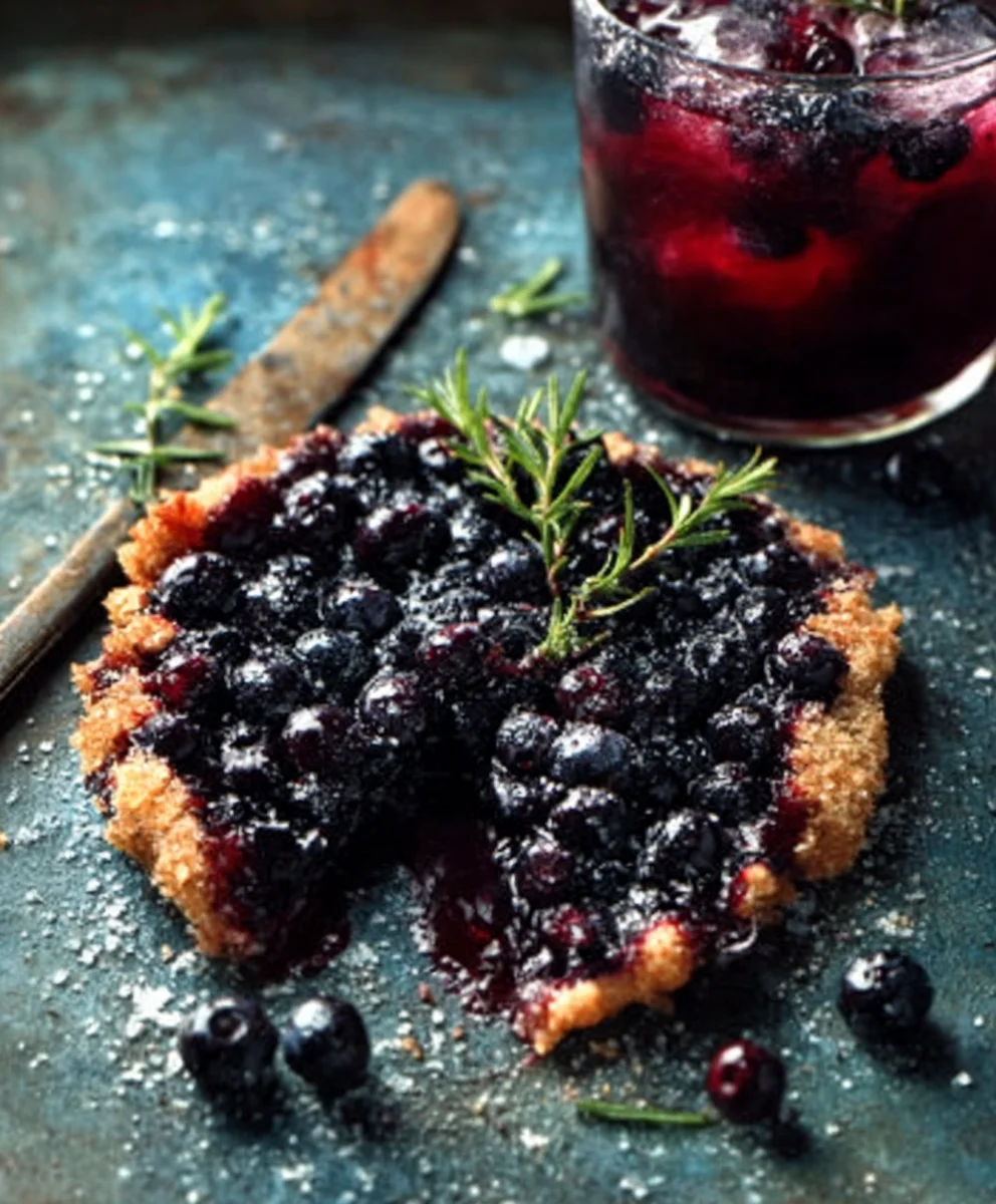 Galette Myrtille Rustique & Irrésistible Sans Alcool