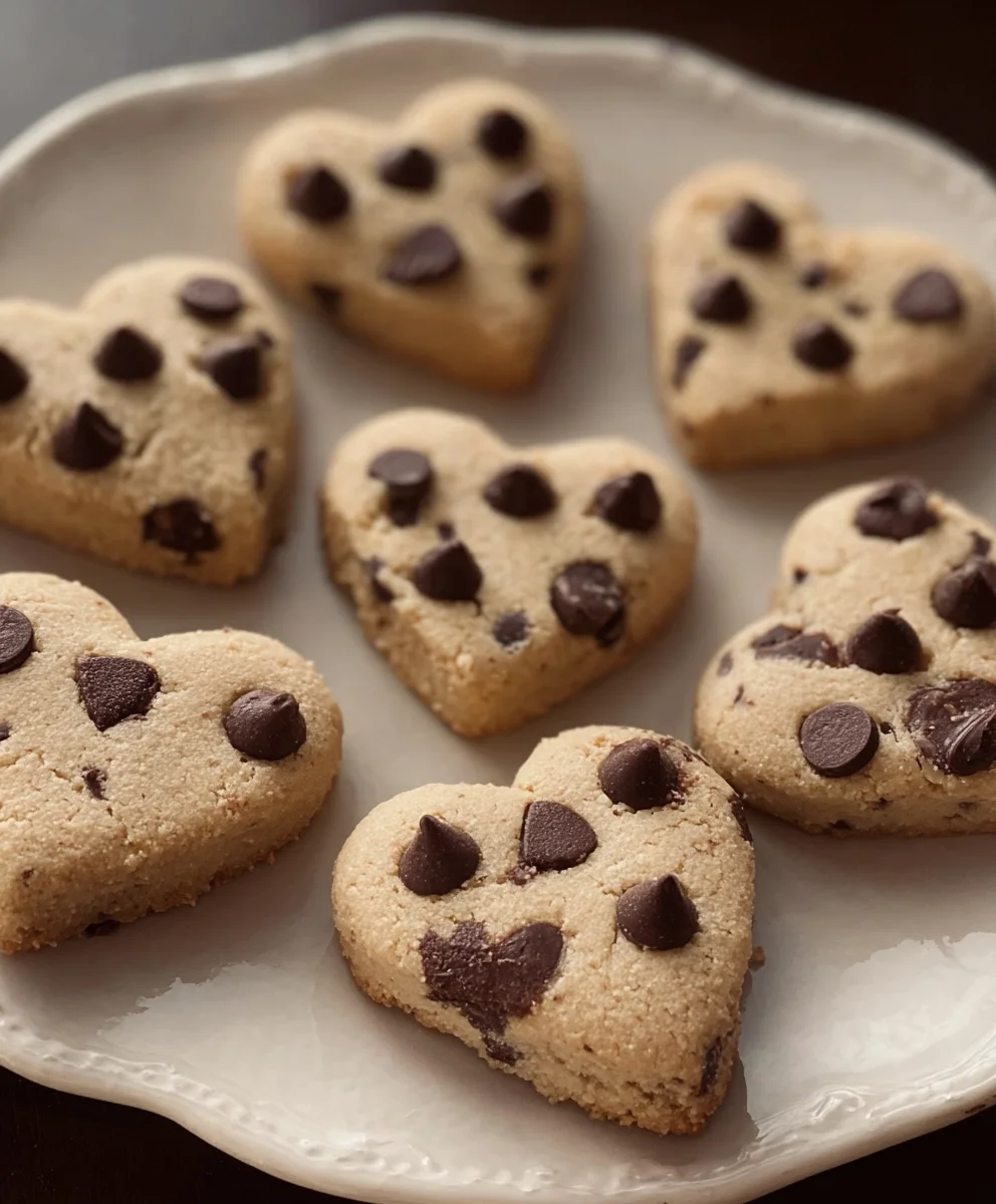 Cœurs Irrésistibles de Pâte à Cookie Pépites de Chocolat