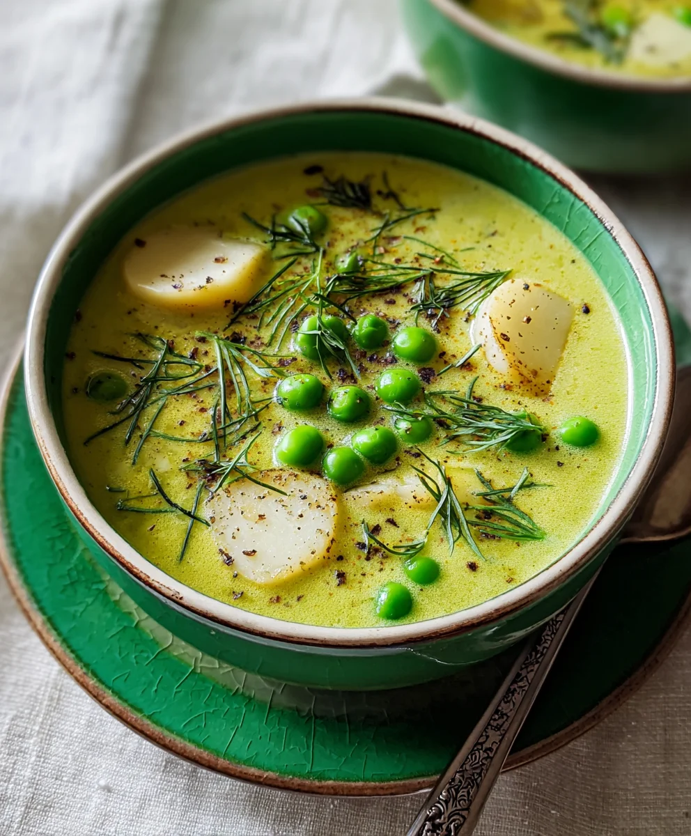 Soupe aux pois irrésistible : un délice réconfortant