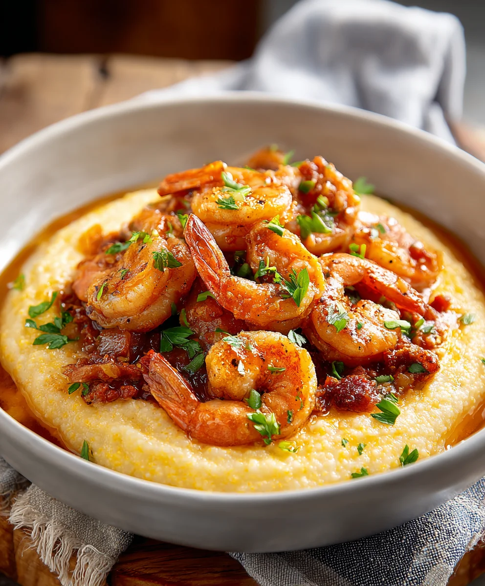 Crevettes et Grits Cajun : Recette Authentique et Savoureuse