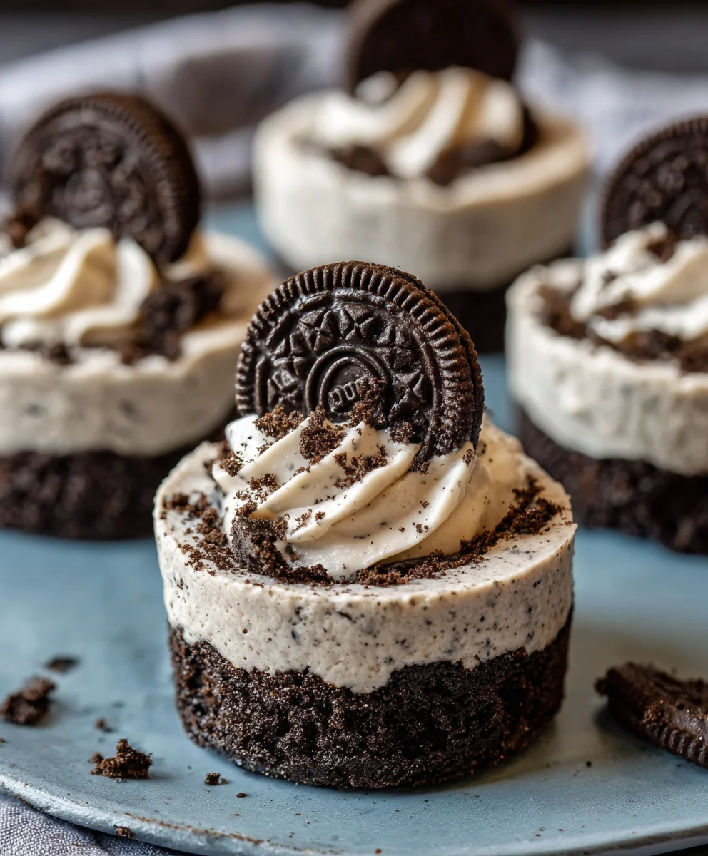Mini Cheesecakes Oreo Sans Cuisson : Rapides & Irrésistibles