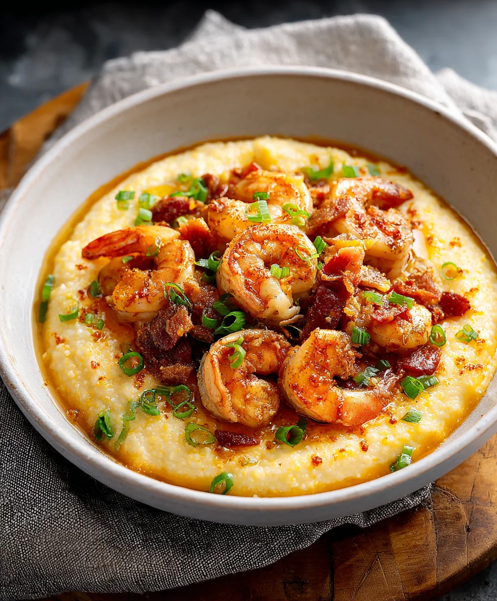 Crevettes et Grits Cajun : Recette Authentique et Savoureuse