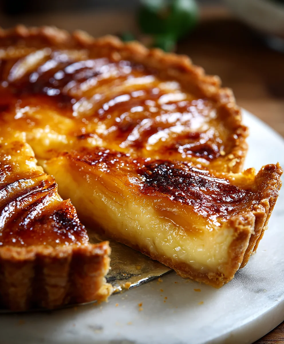Tarte aux Pommes Crème Brûlée : L'Alliance Décadente