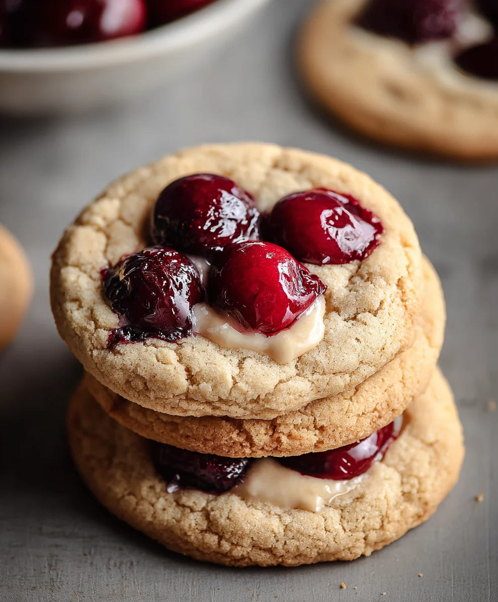 Cookies Cheesecake Cerise : Recette Facile & Gourmande