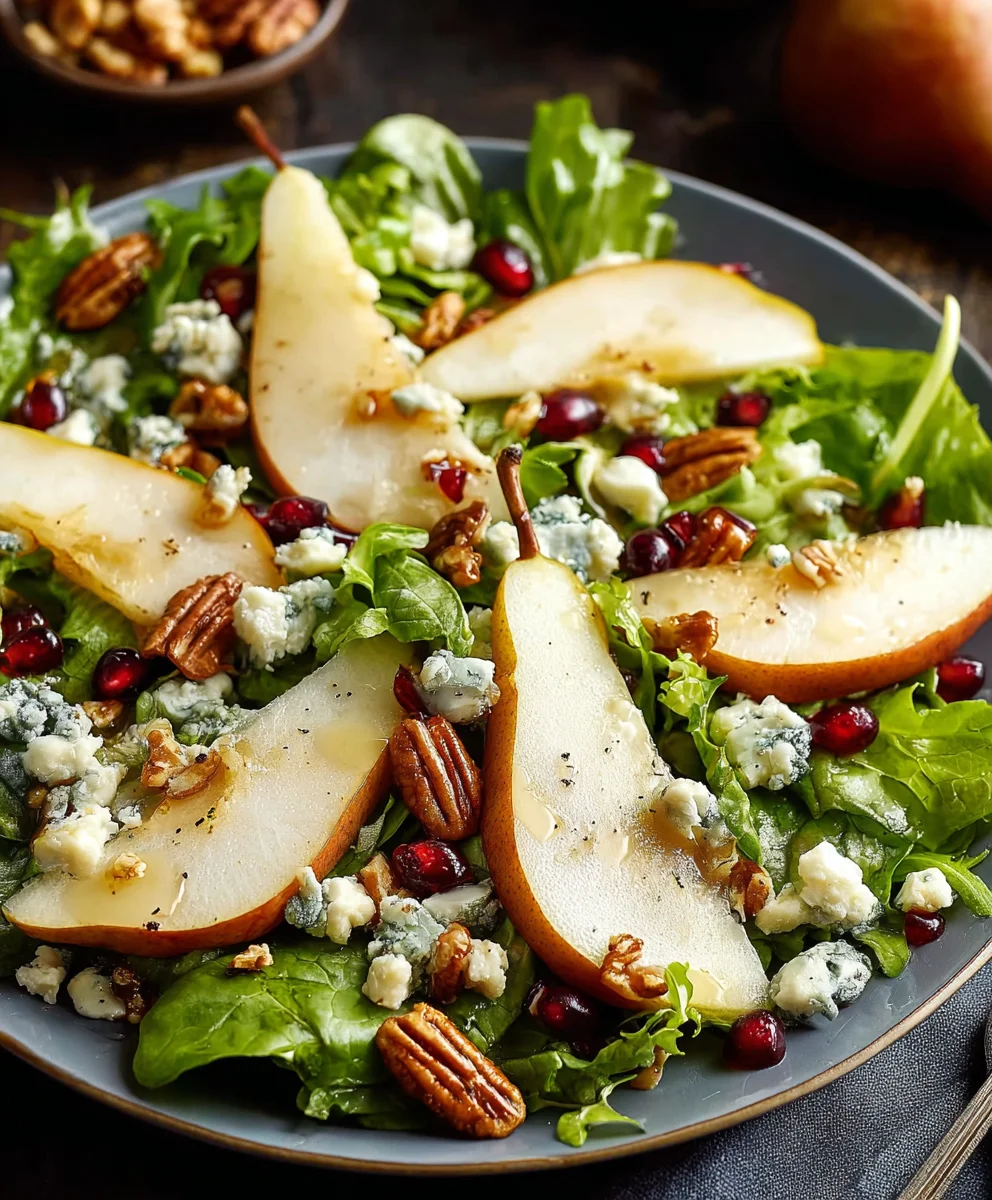Salade Poire Gorgonzola : Une Recette Irrésistible à Savourer