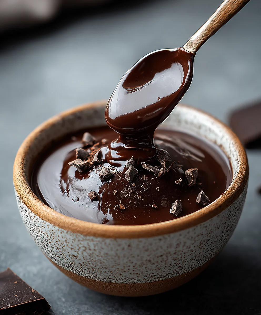 Recette Facile : Sauce Fudge Chaude Intense & Onctueuse