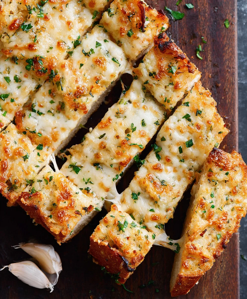 Pain à l'Ail Gratiné Ultime : Recette Fromage Fondant