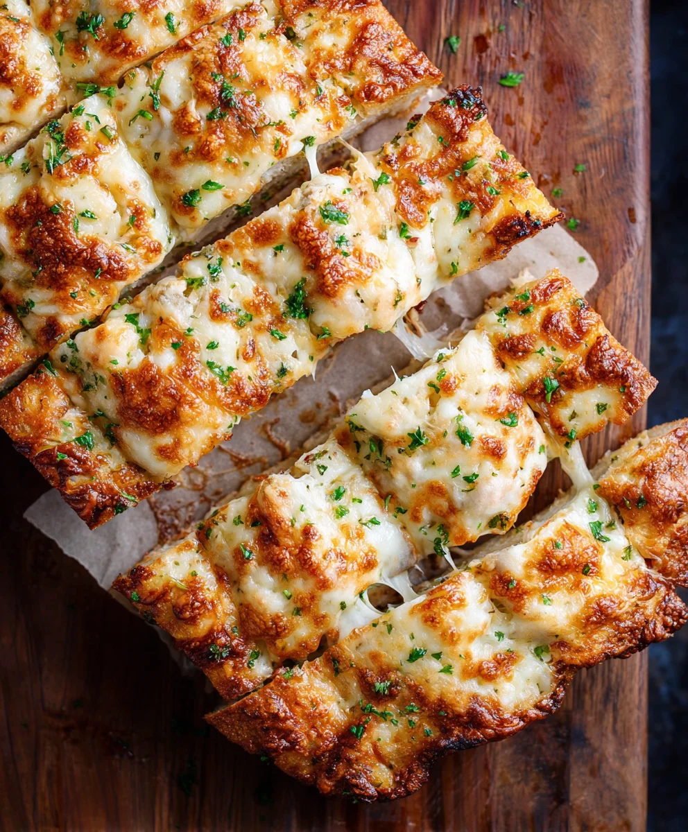 Recette Ultime: Pain à l'Ail Gratiné au Fromage Inoubliable