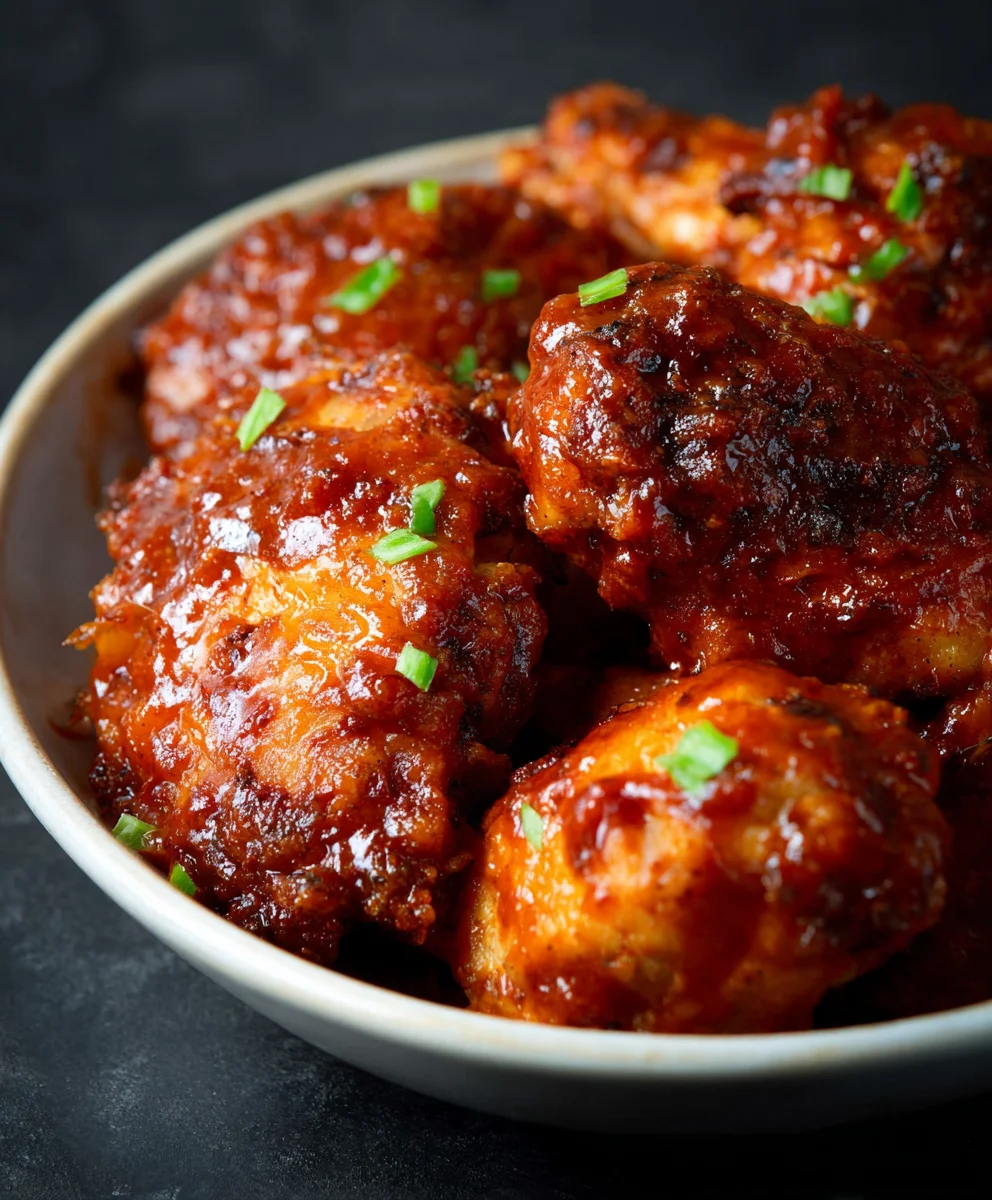 Le Meilleur Poulet Frit et Sauce Buffalo Épicée Crémeuse