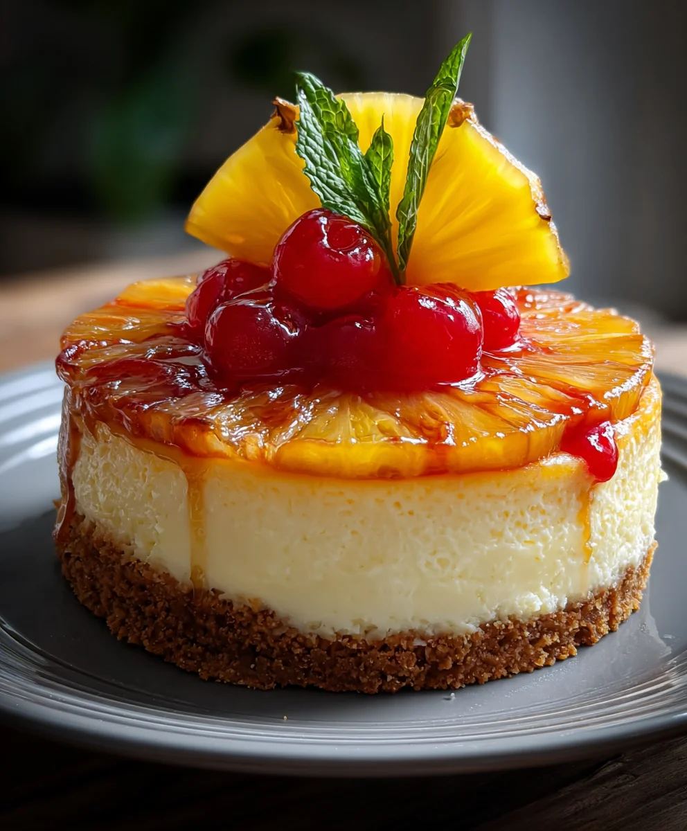 Cheesecake Ananas Renversé